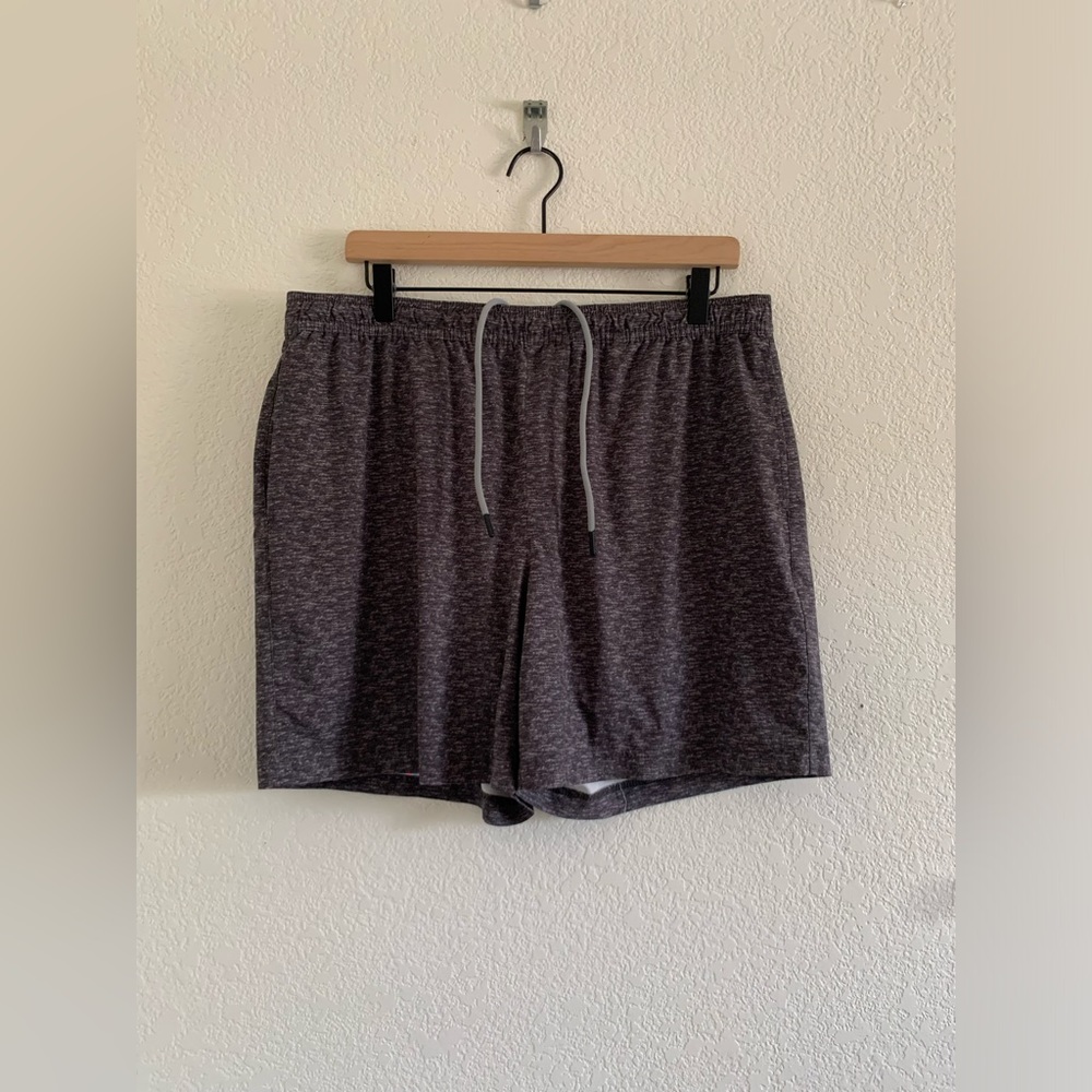 Chubbies Gray Flat Front Shorts Relaxed Fit